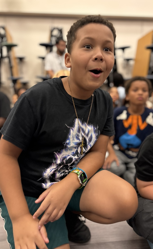 student in awe 