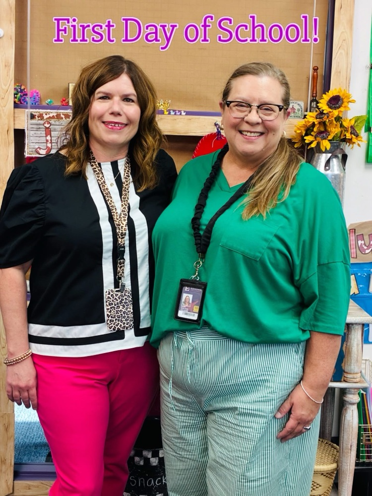 ms burlison with her sister 