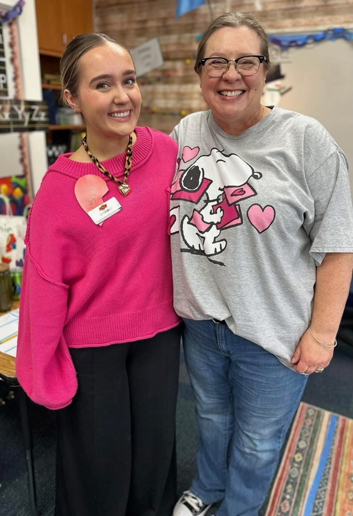 ms burlison and student teacher 