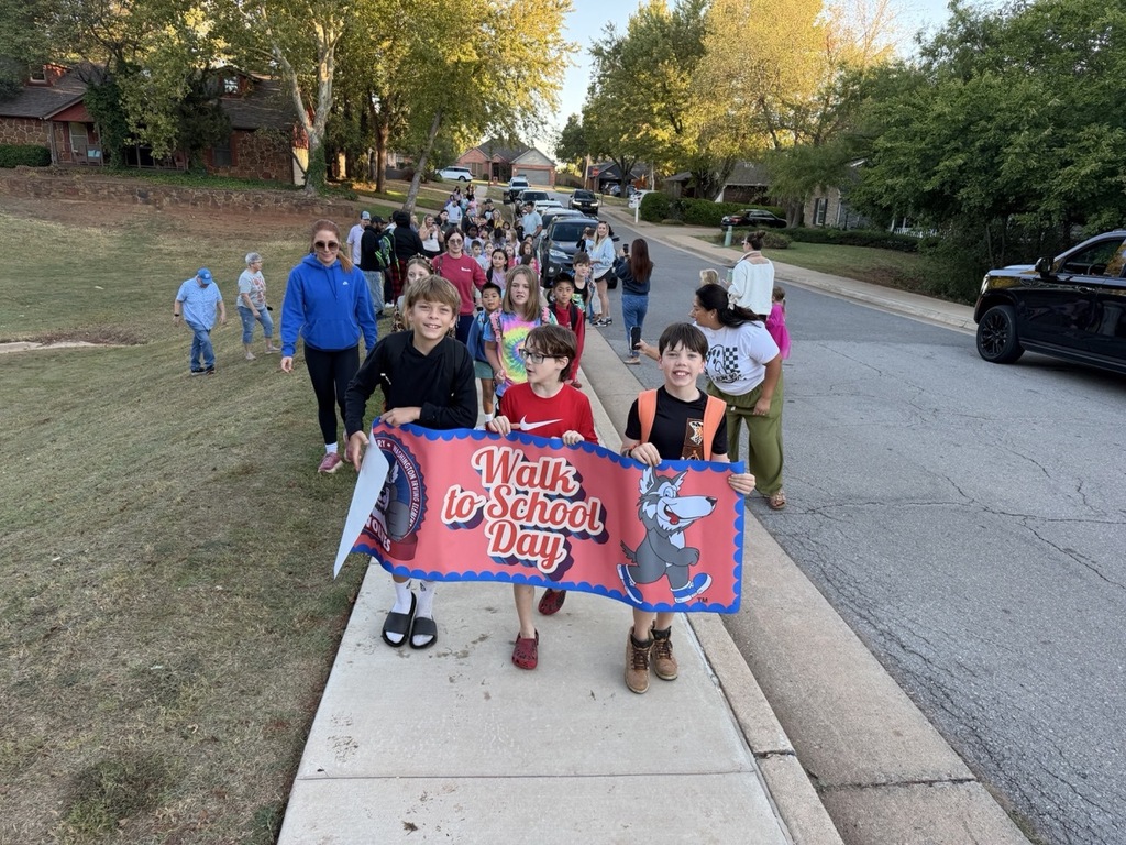 Walk to school day