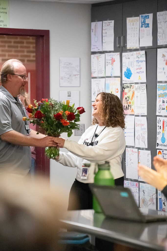 EMHS Teacher of the year Kristen Ellis