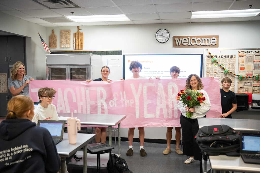 EMHS Teacher of the year Kristen Ellis