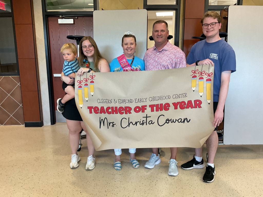 Mrs Cowan and her family