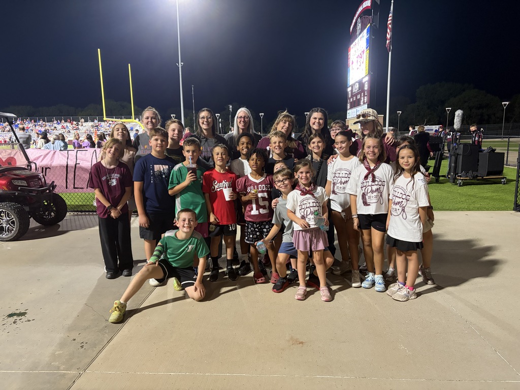 💙💛 Some Wildcats showed up tonight to support our Bulldogs at Memorial’s Vertical Football Game! 🏈 Memorial welcomed teachers and staff from their vertical feeder schools for a fun night of school spirit and community! Our Wildcats also got to participate in a Bulldog Pom clinic and perform alongside the Bulldog Pom squad! 📣🐾 We love seeing our Wildcats and Bulldogs come together! Once a Wildcat, always a Wildcat! ❤️🤍 Go Bulldogs! 🐶