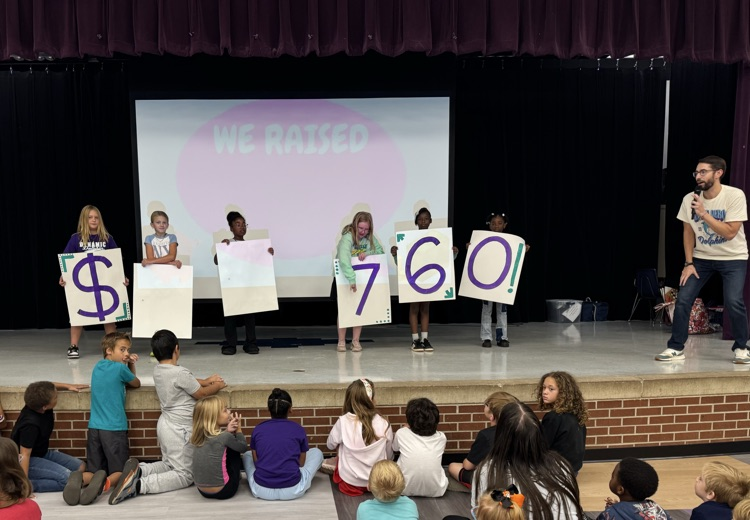 students showing totals 