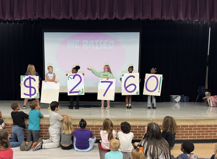 students showing totals 