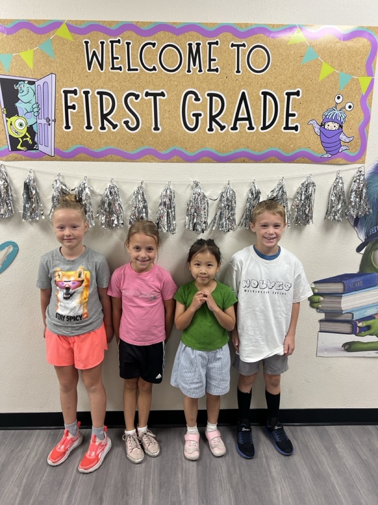 1st grade pups of the week