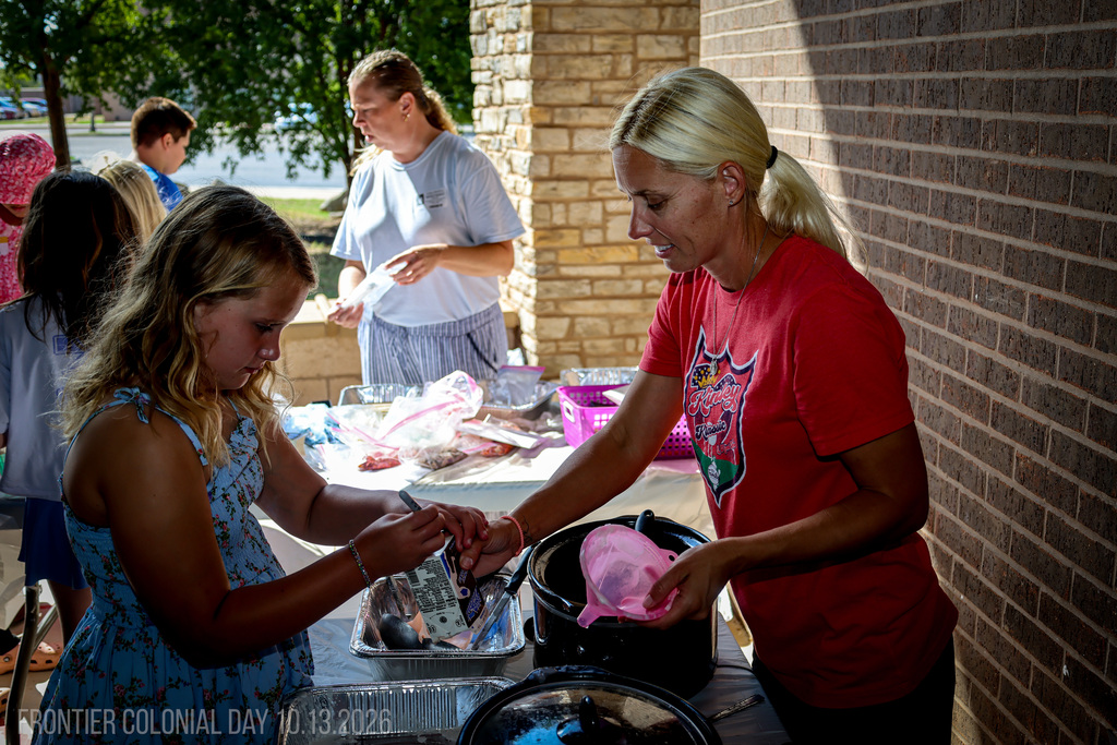 students making candles