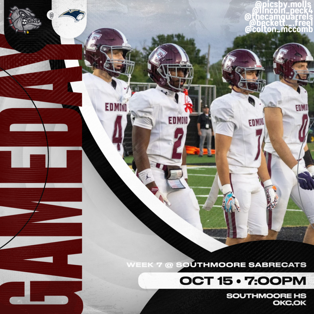 WEek 7 @ Southmoore oct. 15 7pm