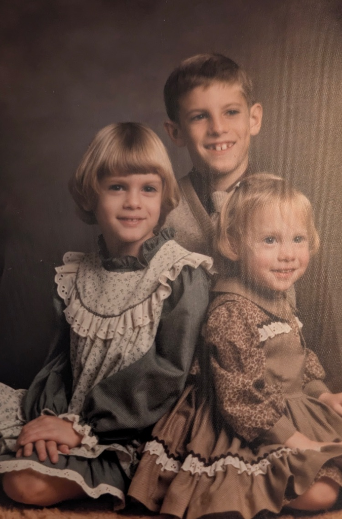 Mrs Gambill and siblings 