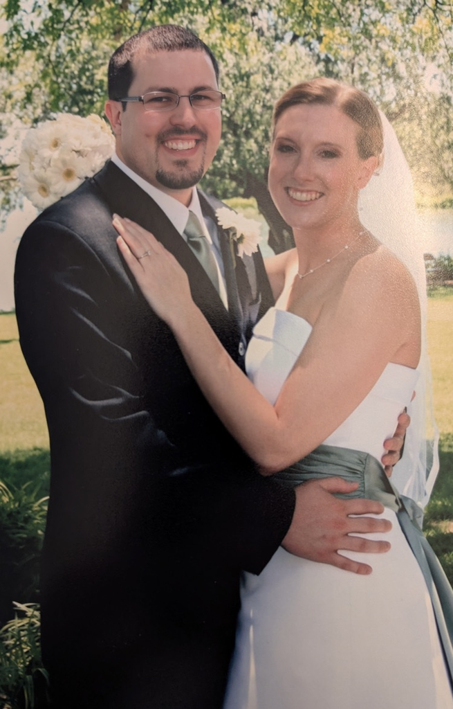 Mrs Gambill and husband 
