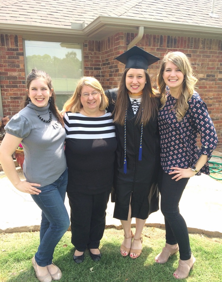 ms stout with mom and sisters 