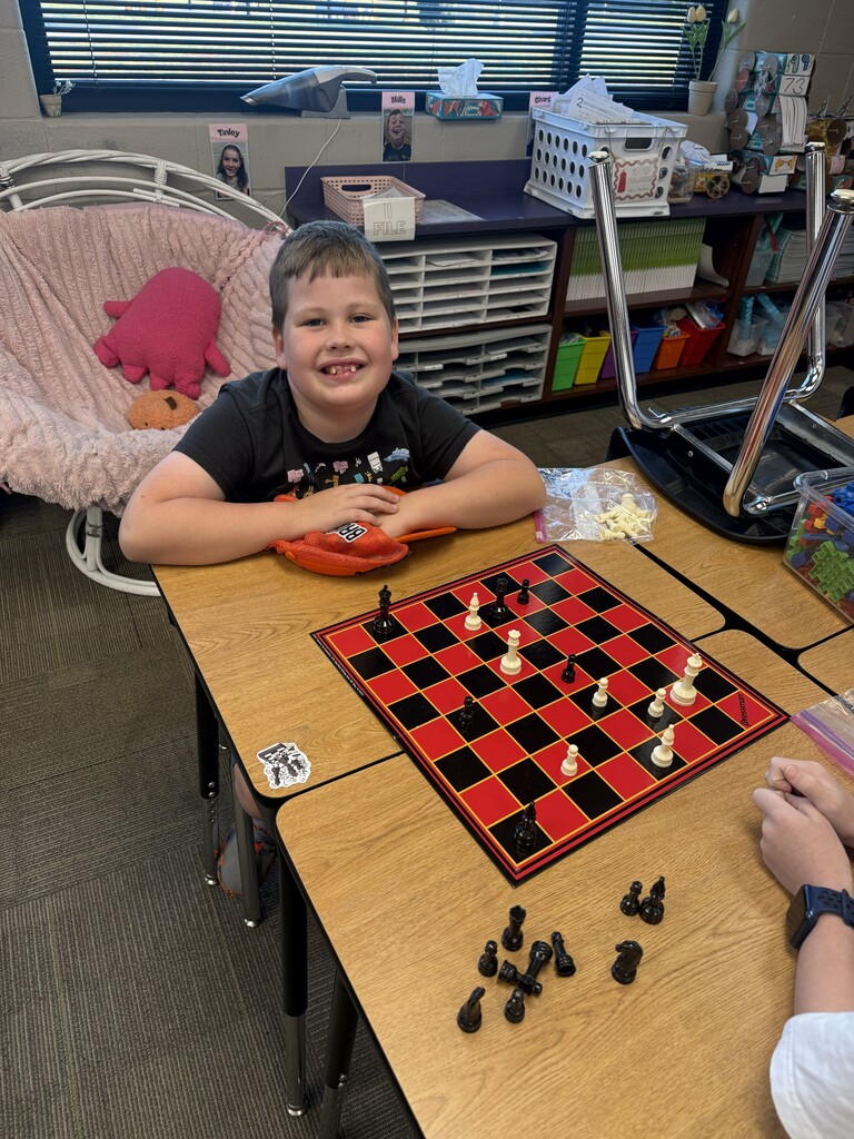 students playing chess