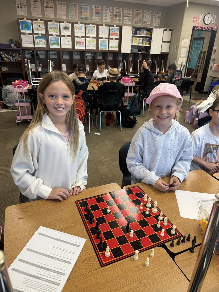 students playing chess