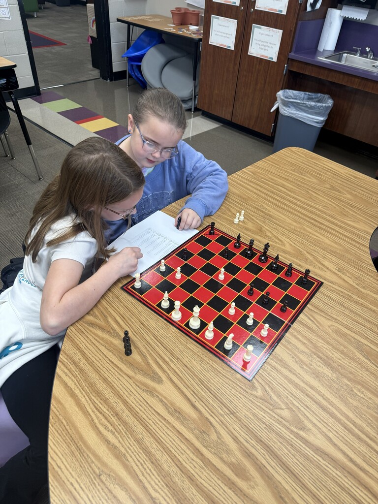 students playing chess