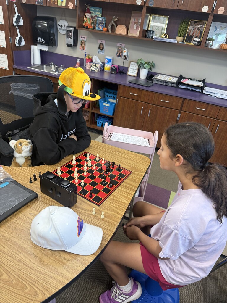 students playing chess