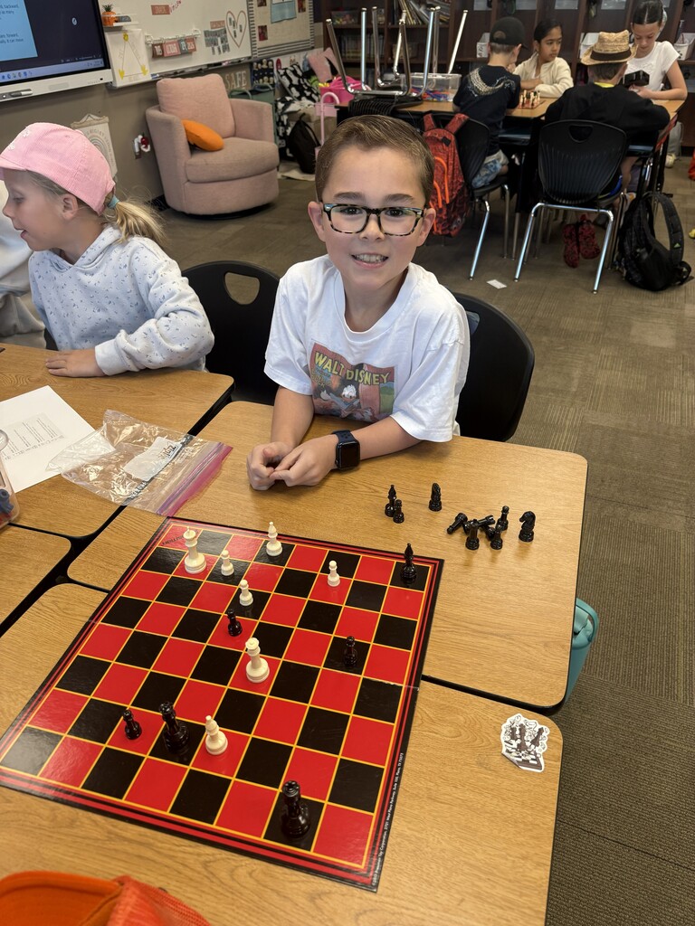 students playing chess