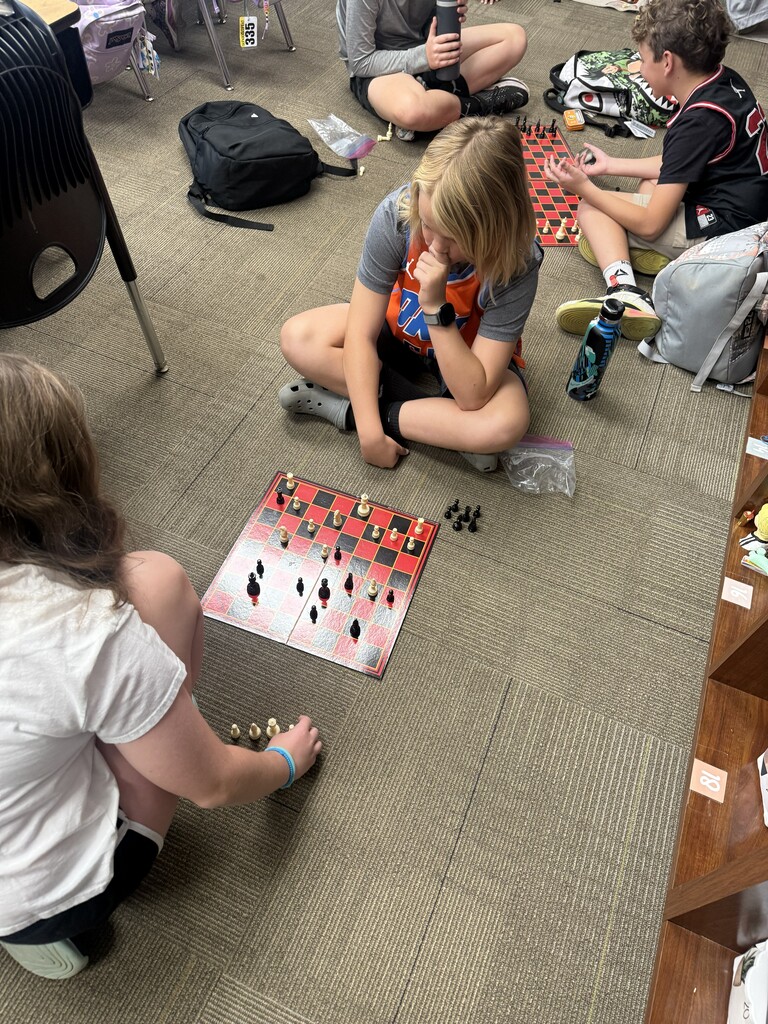 students playing chess