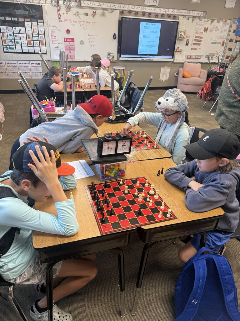 students playing chess