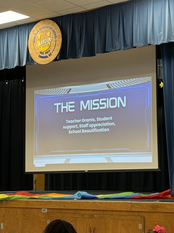 The Mission of our fundraiser displayed.