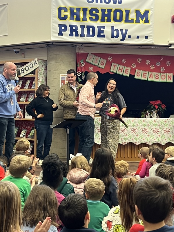 Esther Sloup honored at Charge Up