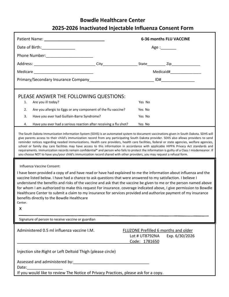 consent form
