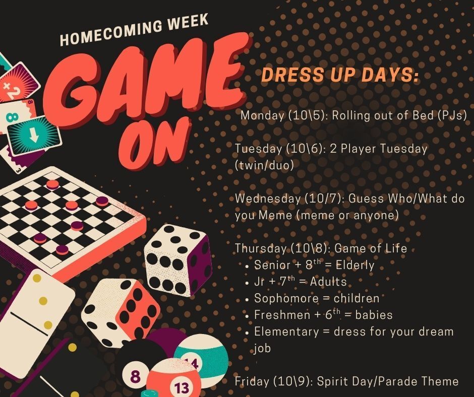 HOCO dress up days