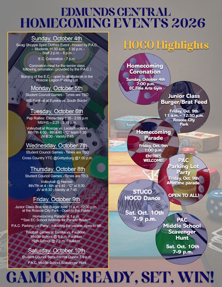 homecoming week lineup