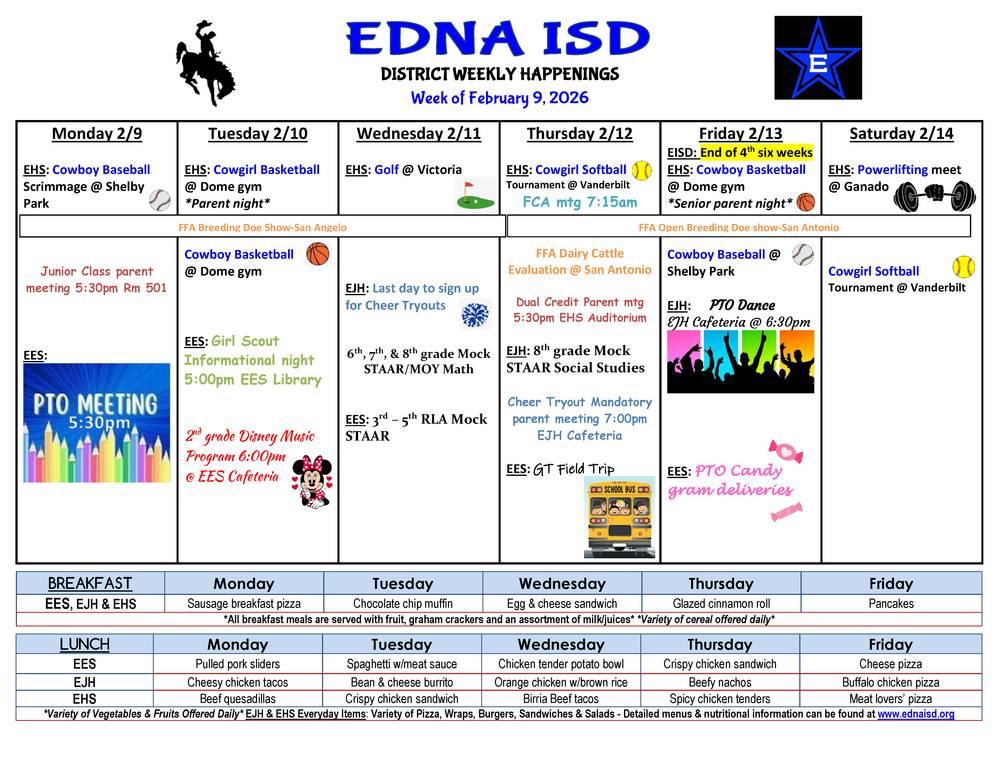 District Weekly Happenings 2.9.26
