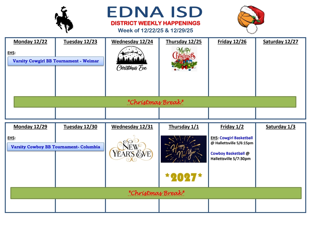 DWH 12.22.25 & 12.29.25