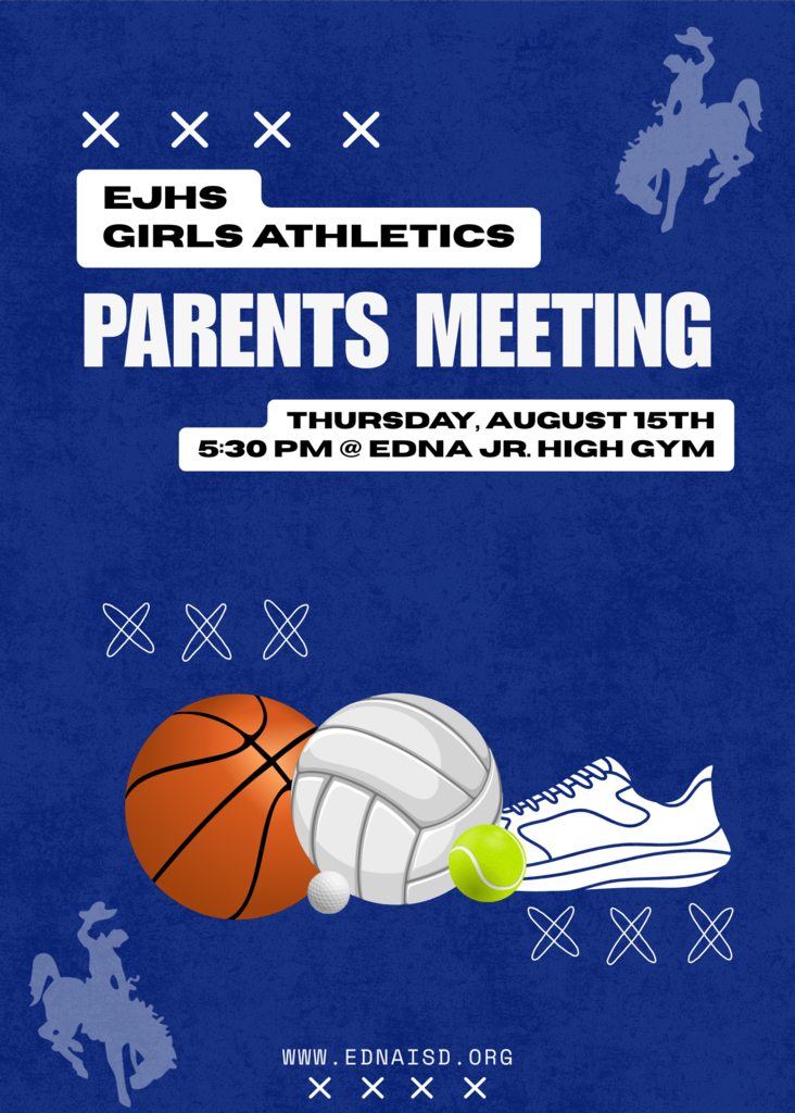 EJHS Girls Athletics Parents Meeting Thursday August 15th