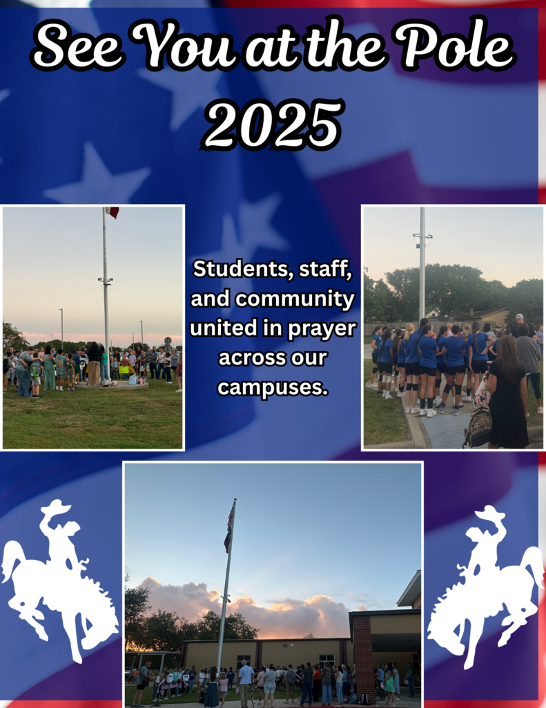 ✨ Thank you to everyone who joined us for See You at the Pole 2025! Students, staff, and community came together at all three campuses this morning in prayer and unity. 💙