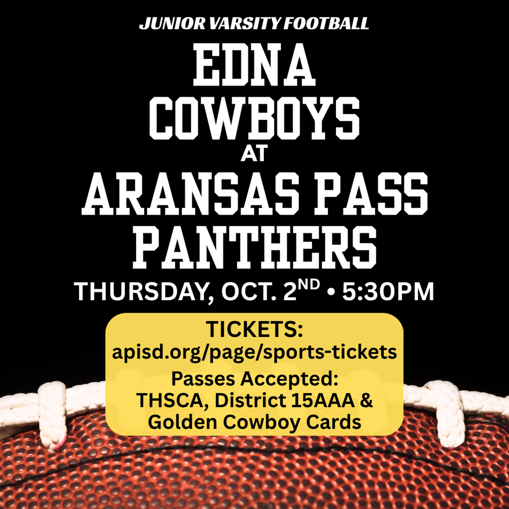 JV Football at Aransas Pass info