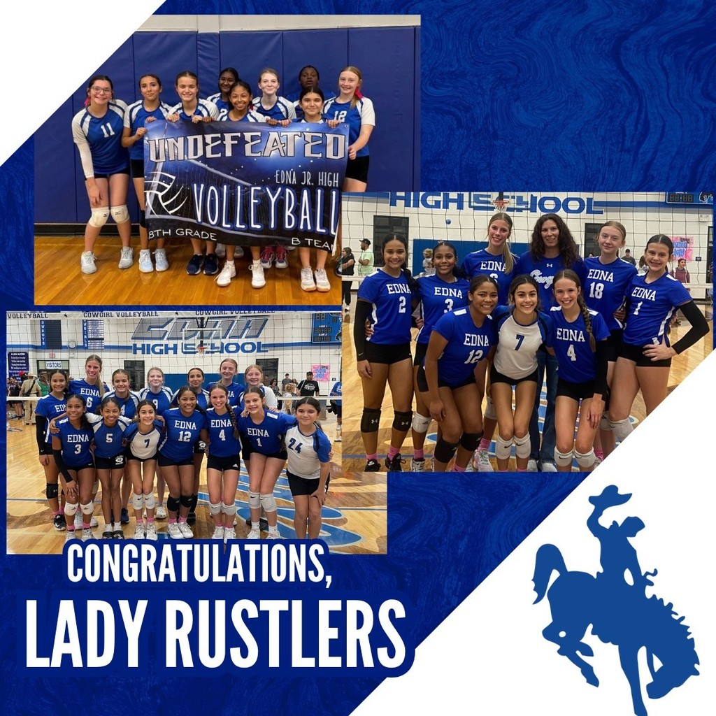 🏆 Congratulations to our 8th Grade A & B Teams! 🏆 Our season wrapped up last night with both teams finishing as undefeated district champions! 💪 All of your hard work and determination led you to this moment — we can’t wait to see what the future holds for you all. Great job, ladies! 💙🤍