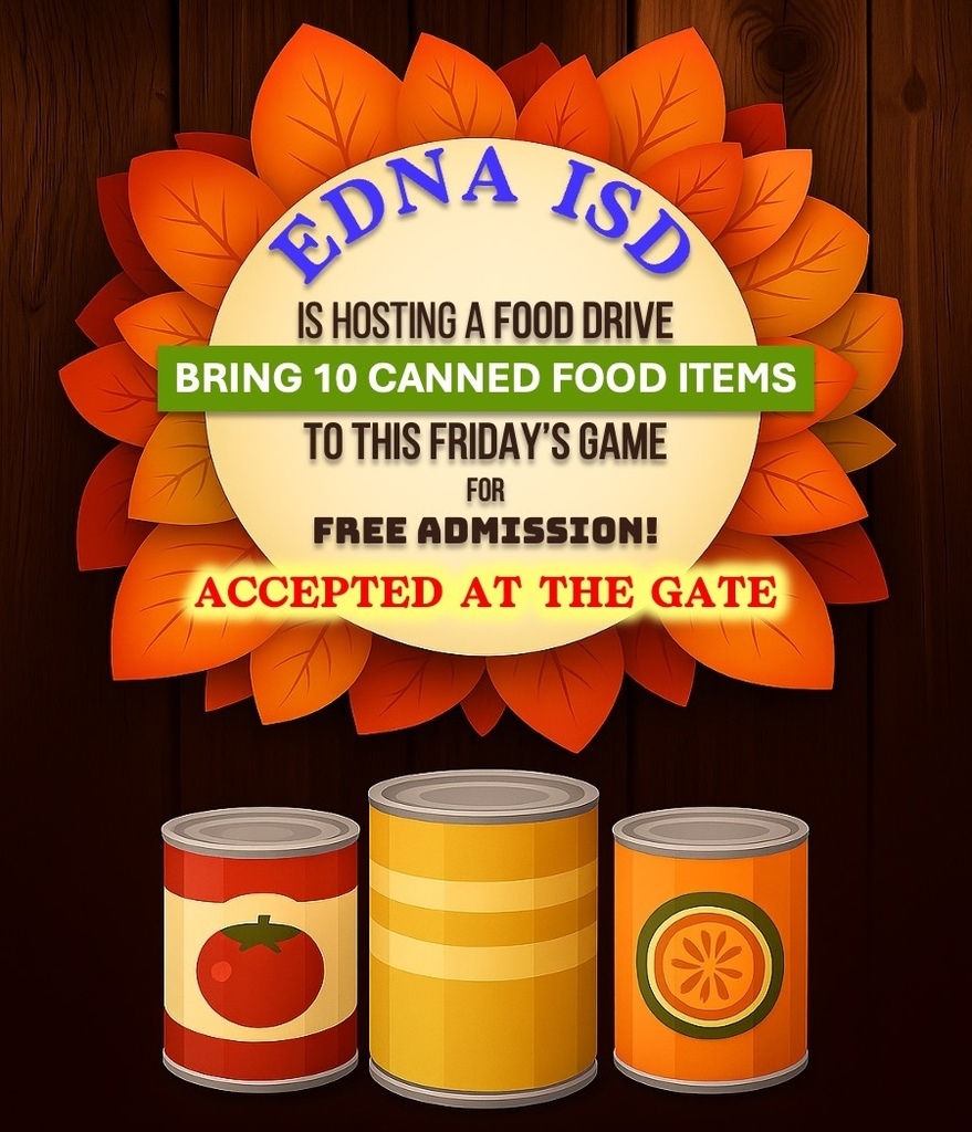 Edna ISD Food Drive