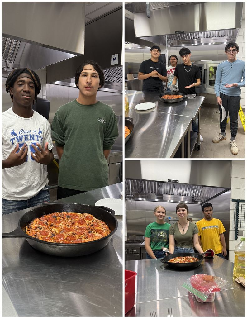 EHS Culinary 1 Homemade Pizza