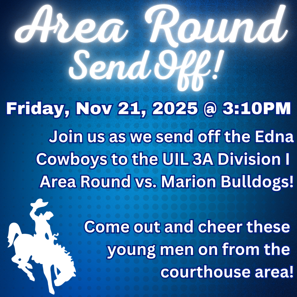 Friday, Nov 21, 2025 @ 3:10PM | Join us at the Courthouse for a send off
