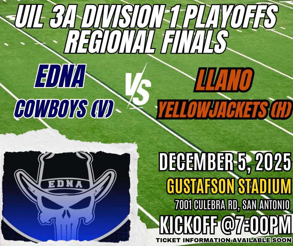 Edna Playoff Game December 5th