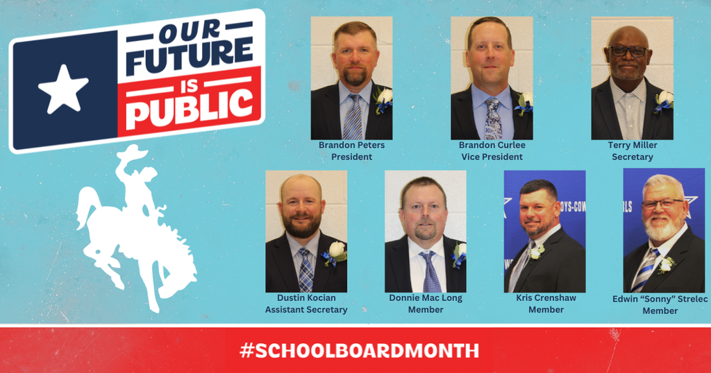 🏫 January is School Board Appreciation Month! 🏫 Thank you to our dedicated School Board members for your leadership, service, and commitment to our students, staff, and community. Our Future is Public. 💙
