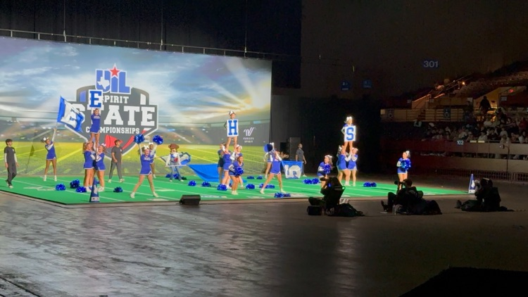 EHS cheer state competition