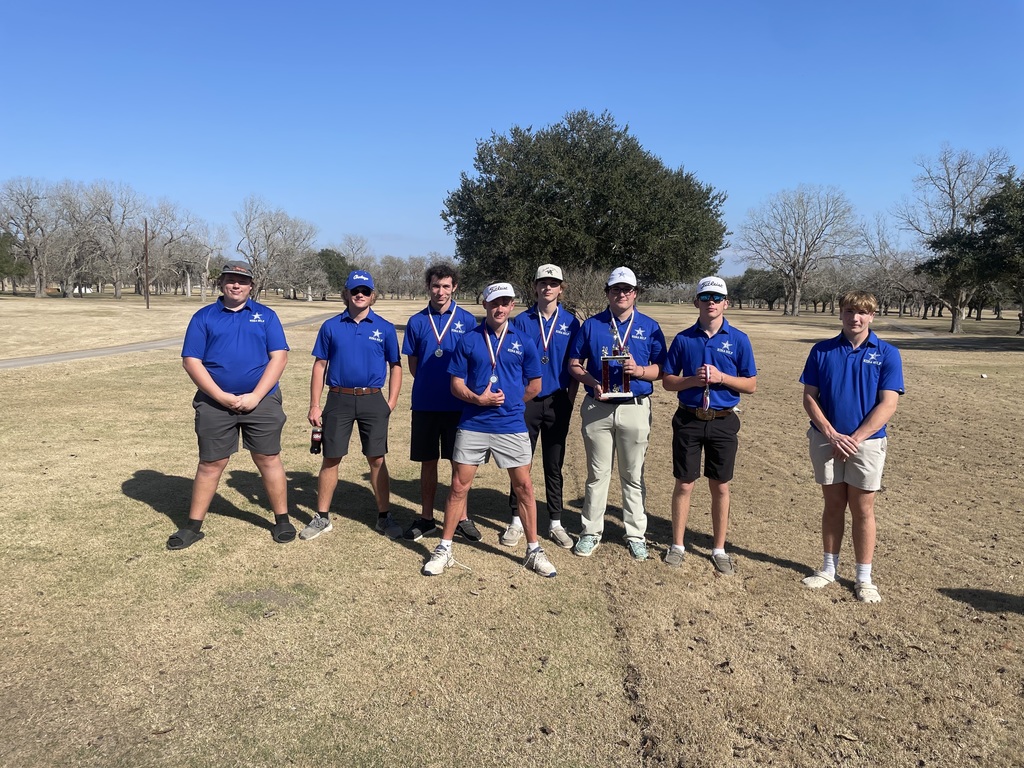 Edna high school boys golf team at the Cobra Invitational.