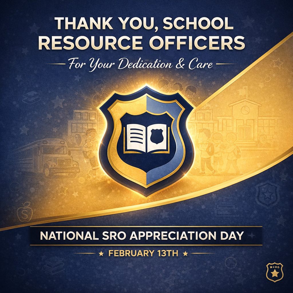 SRO Appreciation Day - Feb 13th