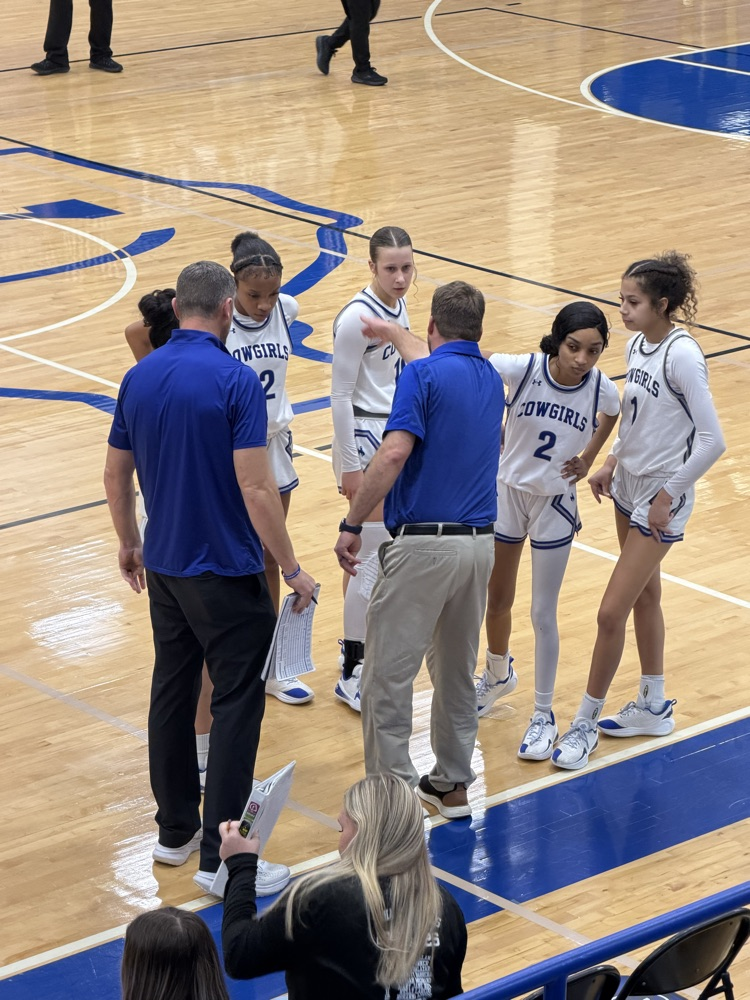 Edna Cowgirls basketball in the 2026 Area playoff game