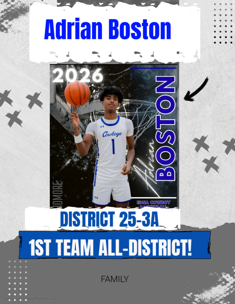 Adrian Boston - 1st Team ALL-District