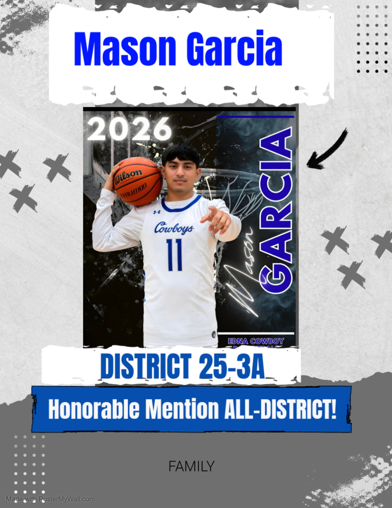 Mason Garcia - Honorable Mention All-District