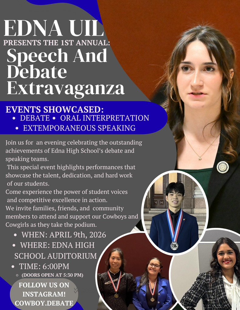 Edna UIL Speech and Debate Extravaganza