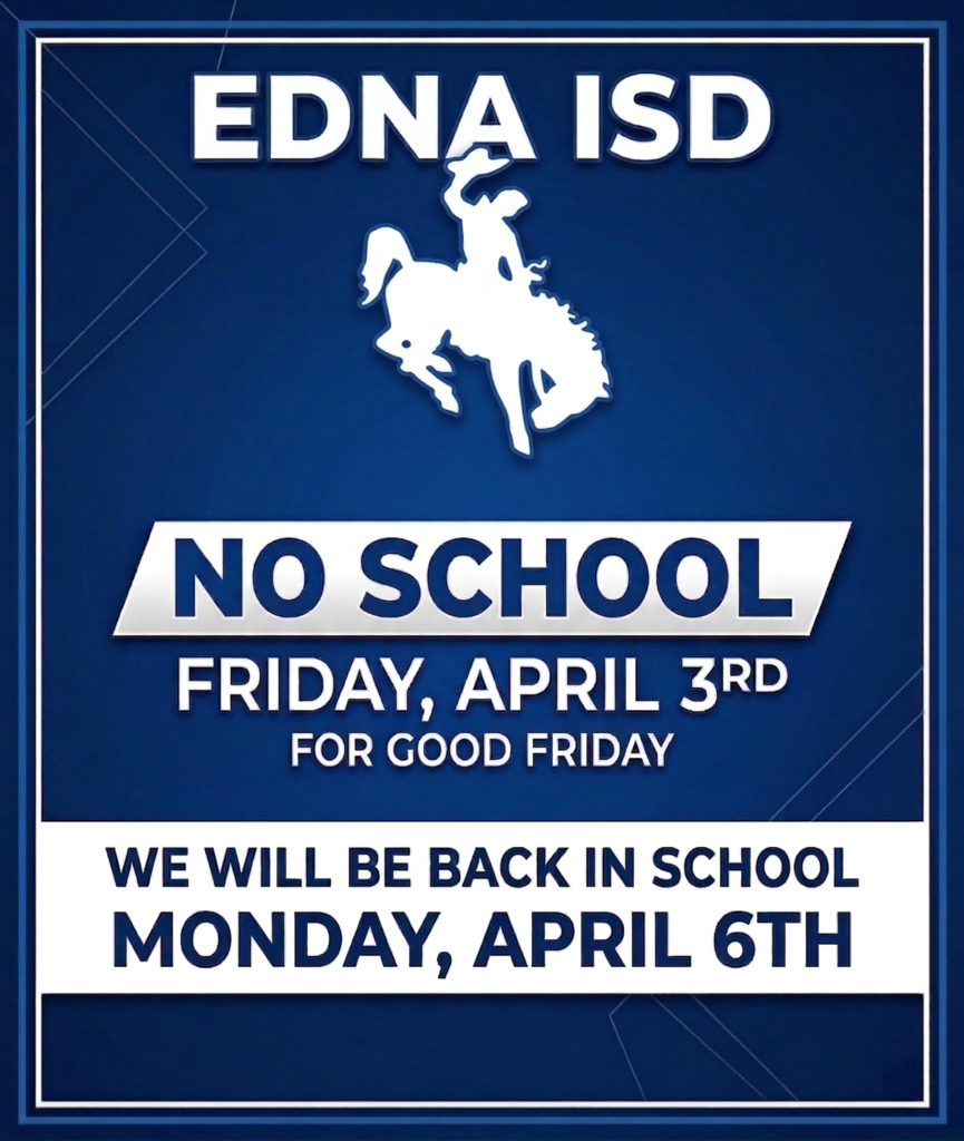 No School April 3rd - Good Friday