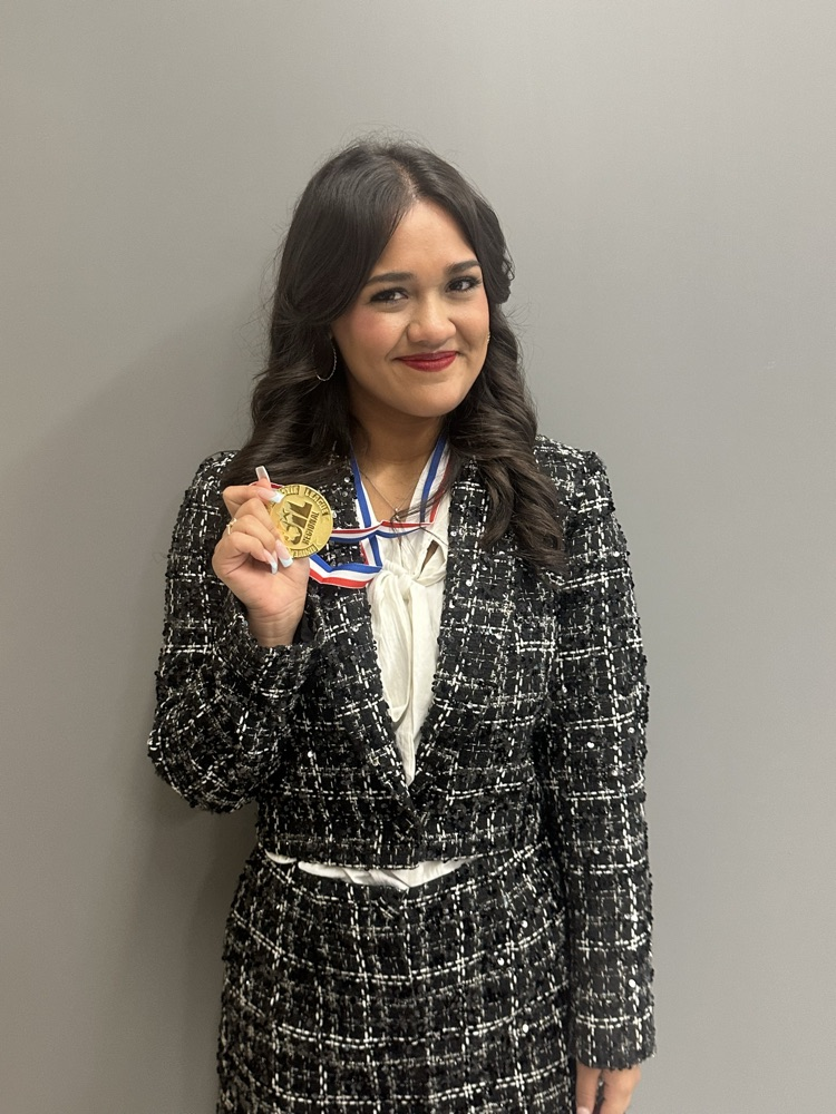 1st place Poetry and state bound - Kalaina Jimenez