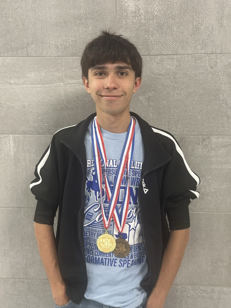 3rd place math individual - Andy Schroer. State bound