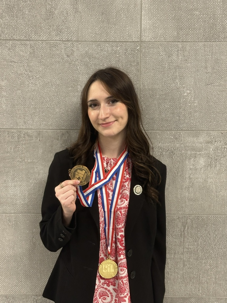 Miley Genett 3rd place Informative Speaking - State Bound